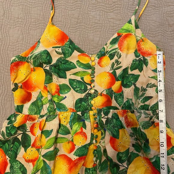 FARM Rio Sands Linen Blend Midi Dress - Picture 5 of 6